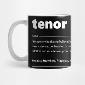 Pixxa Tenor Tenör Kelime Anlamı Kupa Bardak