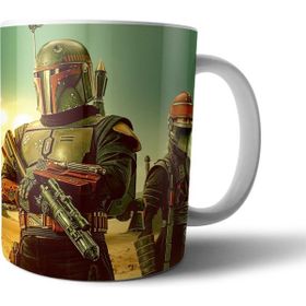 Pixxa The Book Of Boba Fett Star Wars Model 3 Kupa Bardak