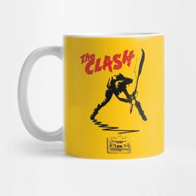 Pixxa The Clash Destroy The Guitar Kupa Bardak