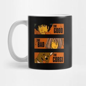 Pixxa The Good The Bad And The Corgi Kupa Bardak