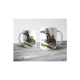 Pixxa The Mandalorian Baby Yoda Star Wars Kupa Bardak