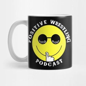 Pixxa The Positive Wrestling Podcast Logo Kupa Bardak