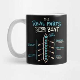 Pixxa The Real Parts Of The Boat Funny Rowing Kupa Bardak