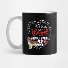 Pixxa The Road To My Heart Is Paved With Cavalier Paw Prints Ruby Kupa Bardak