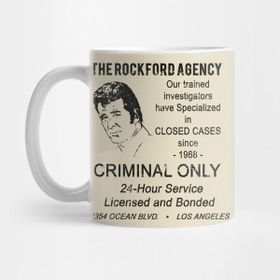 Pixxa The Rockford Files Distressed Kupa Bardak