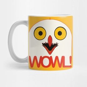 Pixxa The Surprised Owl Kupa Bardak