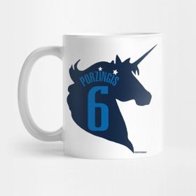 Pixxa The Unicorn - Kristaps Porzingis Kupa Bardak