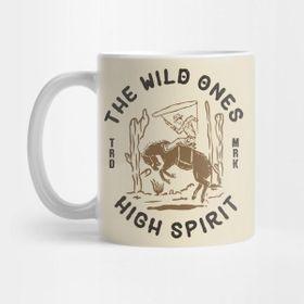 Pixxa The Wild Western Retro Vibes Kupa Bardak