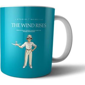 Pixxa The Wind Rises Rüzgar Yükseliyor Studio Ghibli Model 3 Kupa Bardak