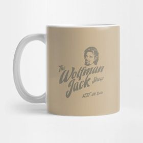 Pixxa The Wolfman Jack Show Vintage Style Kupa Bardak