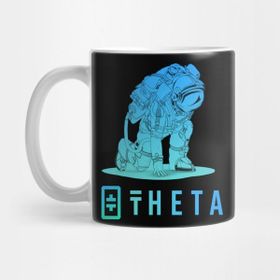 Pixxa Theta Coin Crypto Kripto Para Bitcoin Eteryum Dogecoin Kupa Bardak