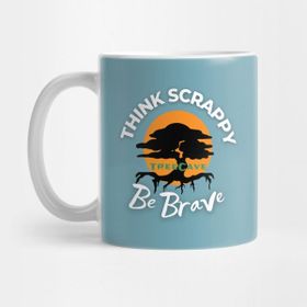 Pixxa Think Scrappy Be Brave Kupa Bardak