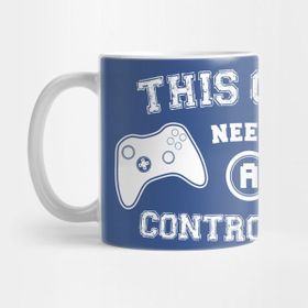 Pixxa This Guy Needs A Controller Gamer Oyuncu Kupa Bardak