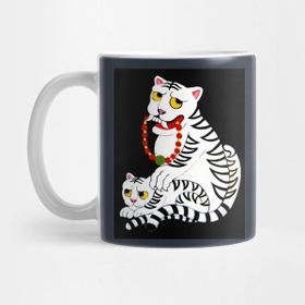 Pixxa Tigress And Her Cub Kupa Bardak
