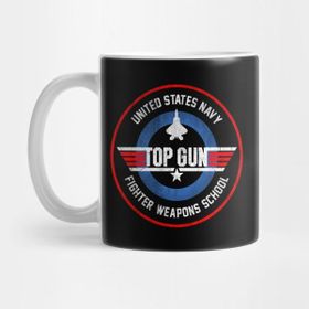 Pixxa Top Gun Fighter Weapons School Kupa Bardak