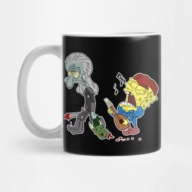 Pixxa Toss A Coin To Your Squidward Kupa Bardak