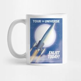 Pixxa Tour The Universe! Enlist Today! Kupa Bardak
