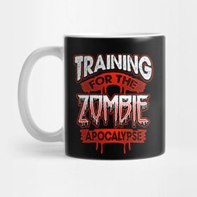 Pixxa Training For The Zombie Apocalypse Kupa Bardak