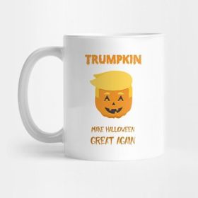 Pixxa Trumpkin Make Halloween Great Again Kupa Bardak