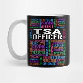 Pixxa Tsa Officer Job Kupa Bardak