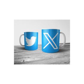 Pixxa Twitter X Model 3 Kupa Bardak