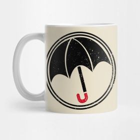 Pixxa Umbrella Academy Logo Distressed Kupa Bardak