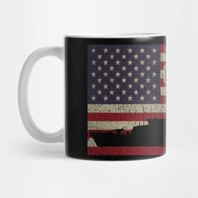 Pixxa Uss Whirlwind Pc-11 Cyclone-Class Coastal Patrol Ship Vintage Usa American Flag Gift Kupa Bardak