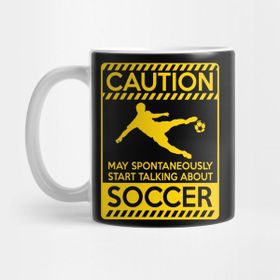 Pixxa Uyarı Aniden Futbol Konuşmaya Başlayabilirim Kupa Bardak