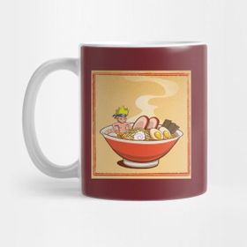 Pixxa Uzumaki Ramen Bath Naruto Kupa Bardak