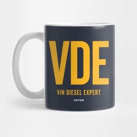 Pixxa Vde Vin Diesel Expert Kupa Bardak