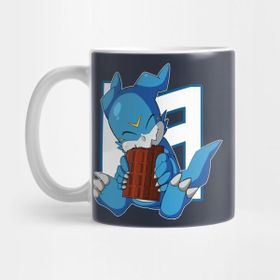 Pixxa Veemon Choco Kupa Bardak