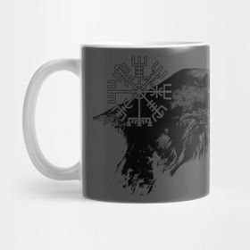Pixxa Vegvisir Viking Compass Ornament Kupa Bardak