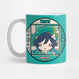 Pixxa Venti Genshin Impact Kupa Bardak