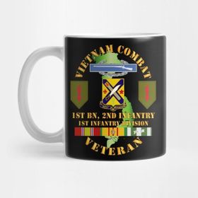 Pixxa Vietnam Combat Infantry Veteran Kupa Bardak