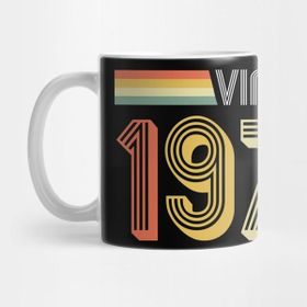 Pixxa Vintage 1970 (White Text) Kupa Bardak