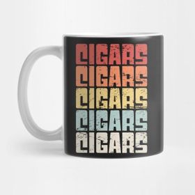 Pixxa Vintage Retro 70S Cıgar Design Kupa Bardak