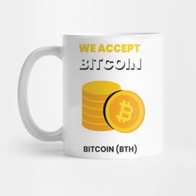 Pixxa We Accept Bitcoin Kripto Para Eteryum Dogecoin Kupa Bardak