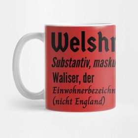 Pixxa Welshman Kelime Anlamı Kupa Bardak