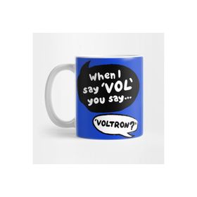 Pixxa When I Say Vol You Say Voltron Kupa Bardak