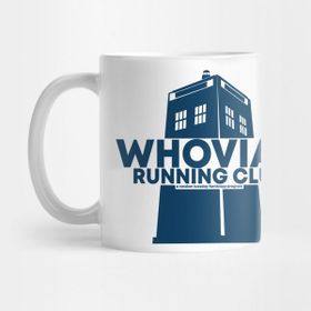 Pixxa Whovian Running Club! Kupa Bardak