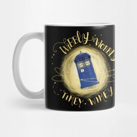 Pixxa Wibbly Wobbly Timey Wimey Kupa Bardak