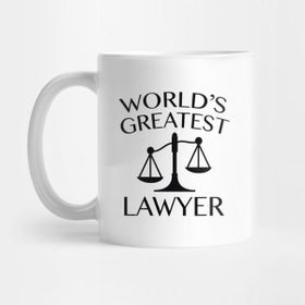 Pixxa Worlds Greatest Lawyer Kupa Bardak