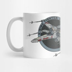 Pixxa X-Wing Fighter Corps T-Shirt Kupa Bardak