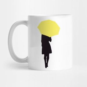 Pixxa Yellow Umbrella Hımym Kupa Bardak