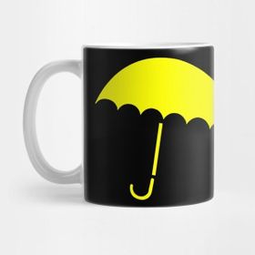 Pixxa Yellow Umbrella Kupa Bardak