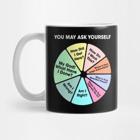 Pixxa You May Ask Yourself Once In A Lifetime Pie Chart Kupa Bardak