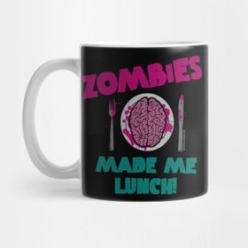Pixxa Zombi Sofrası Kupa Bardak