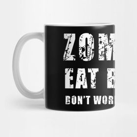 Pixxa Zombies Eat Brains Don't Worry You're Safe Kupa Bardak