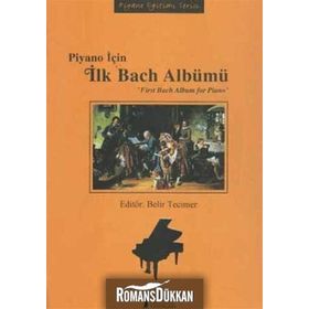 Piyano İçin İlk Bach Albümü Belir Tecimer Kasap Müzik Eğitimi Yayınları