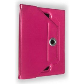 Piyasa Sepeti Samsung Galaxy Tab 3 Lite SMT116 Universal Dönerli Standlı Tablet Pembe Kılıfı